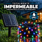 Luces Navideñas Solares de 42 Metros / 500 LEDs Multicolor